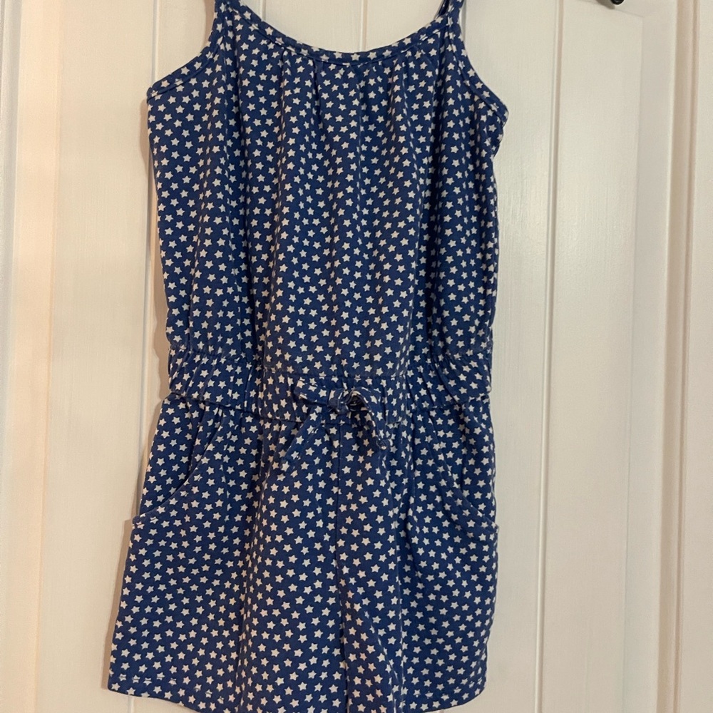 Bundle of 3 items Cat & Jack Blue Star Print Girls Romper